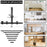 Levoite Pro Cabinet Hardware Jig Adjustable Drill Guide