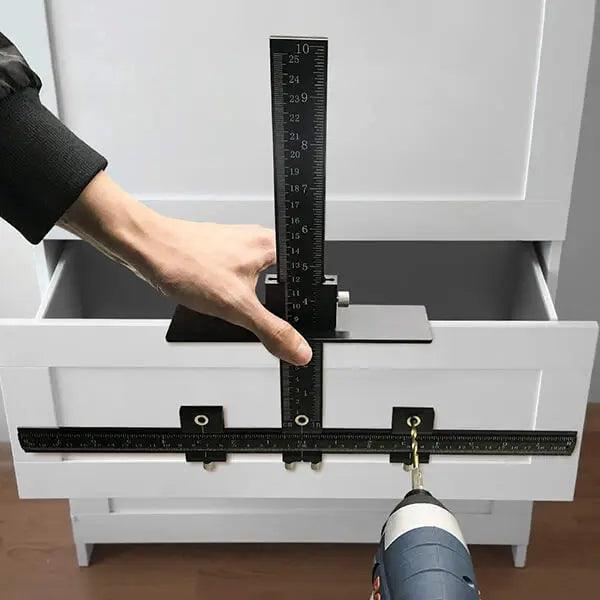 Levoite Pro Cabinet Hardware Jig Adjustable Drill Guide