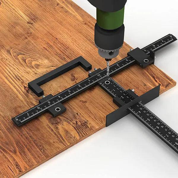 Levoite The Original Cabinet Hardware Jig Adjustable Template for Installation of Handles and Knobs on Doors and Drawer Fronts levoite