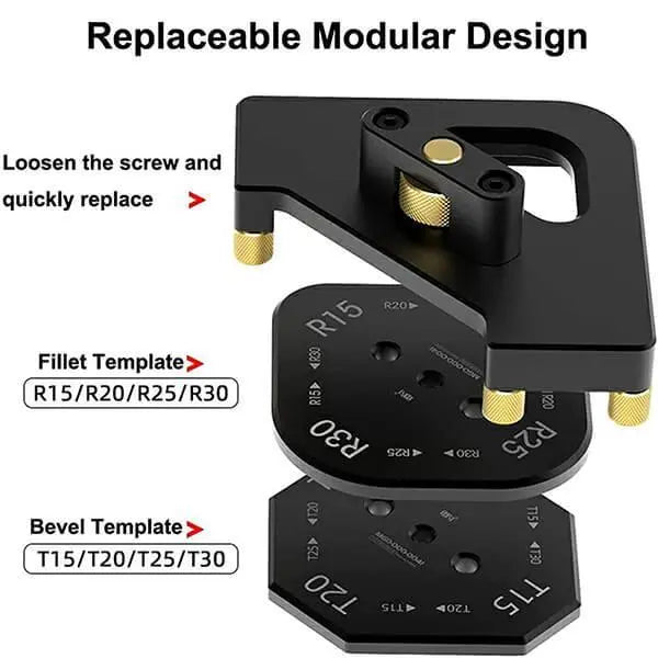 Levoite™ Corner Radius Routing Templates 