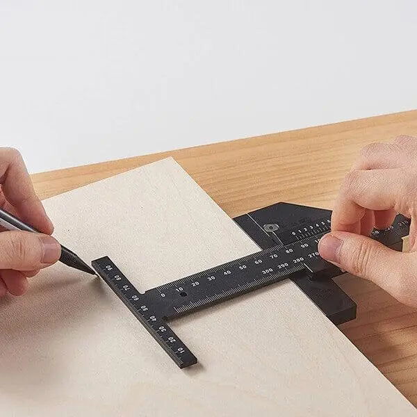 Levoite™ Multifunction Scriber Gauge Measuring Marking Framing Ruler levoite