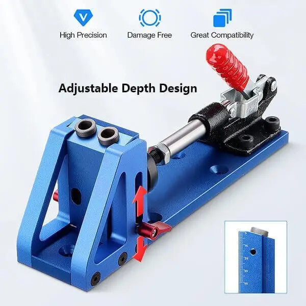 Levoite™ Pocket Hole Jig Kit System levoite